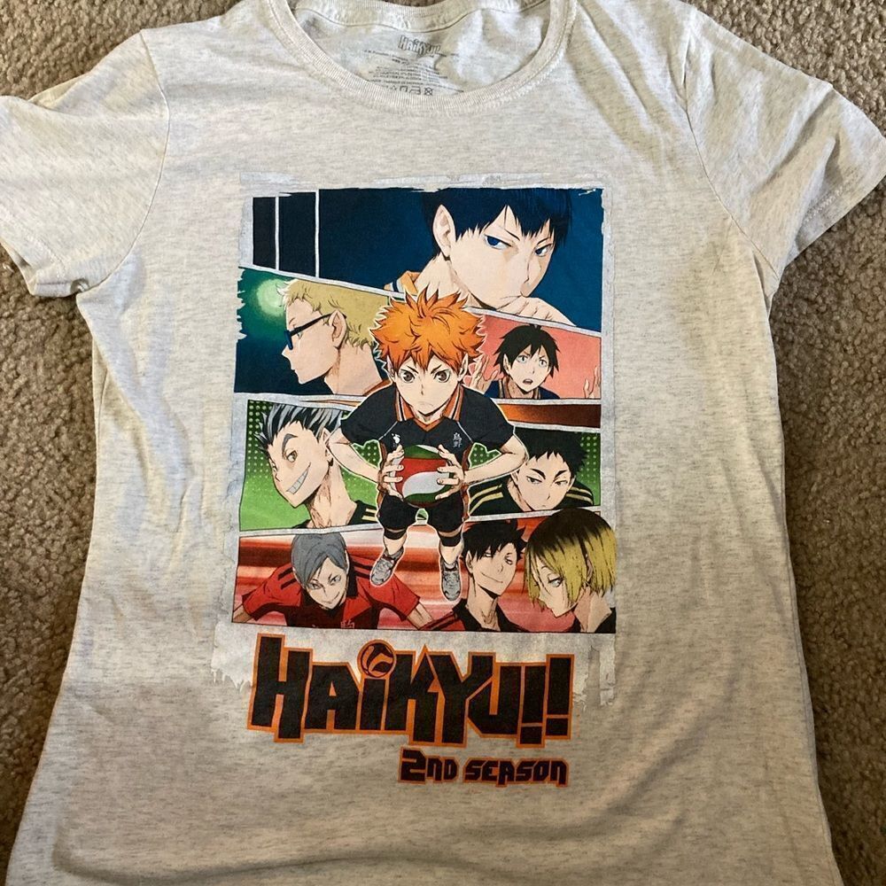 Womens Haikyu Manga Tshirt
